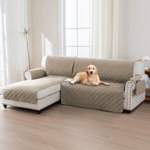 BellaHills Funda Sofa Chaise Long,Funda 3 Plazas