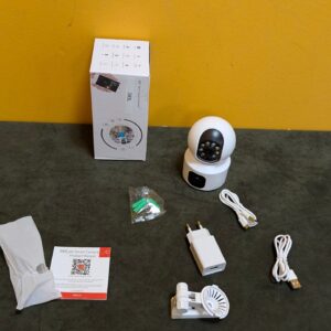 Cámara HD Wifi con rotación de 360 grados