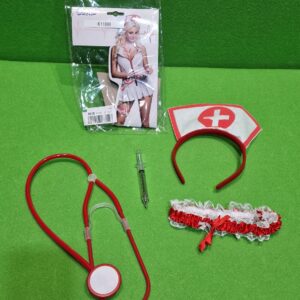 Conjunto de disfraz de enfermera