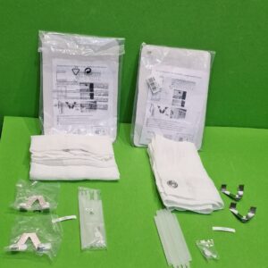 Estor Plegable sin taladrar Crema