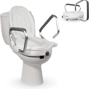 Mobiclinic, Elevador WC para adultos con reposabrazos, Guadiana