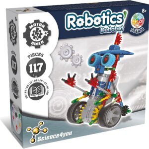 Science4you Robotics Deltabot Kit Robotica para Niños con 117 Piezas