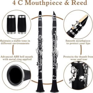 SLADE Clarinete Bb Clarinete Principiante para Estudiantes