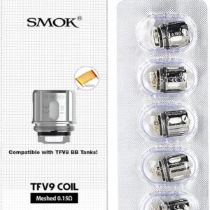 SMOK TFV9 Coil 0.15ohm Mesh Coil para TFV9 Tank