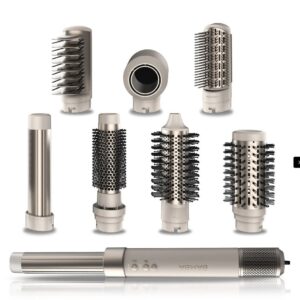 Cecotec Cepillo de Aire Caliente Secador Moldeador Alisador 10 Cabezales