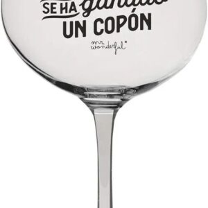 Mr. Wonderful Copa de balón de Vidrio